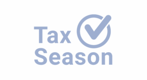 tax season with a check mark